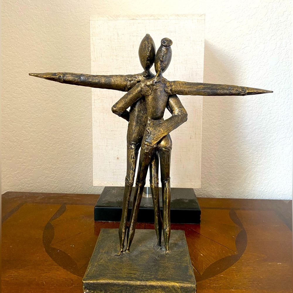 Duet Figure “T” Dance statue figurine sculpture